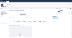 Desktop Screenshot of copypaper.com